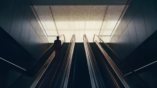 2026 QBP General Man Ascending Escalator