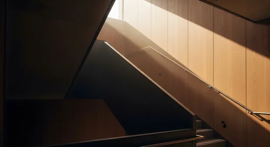 2026 QBP General Sunlit Stairway