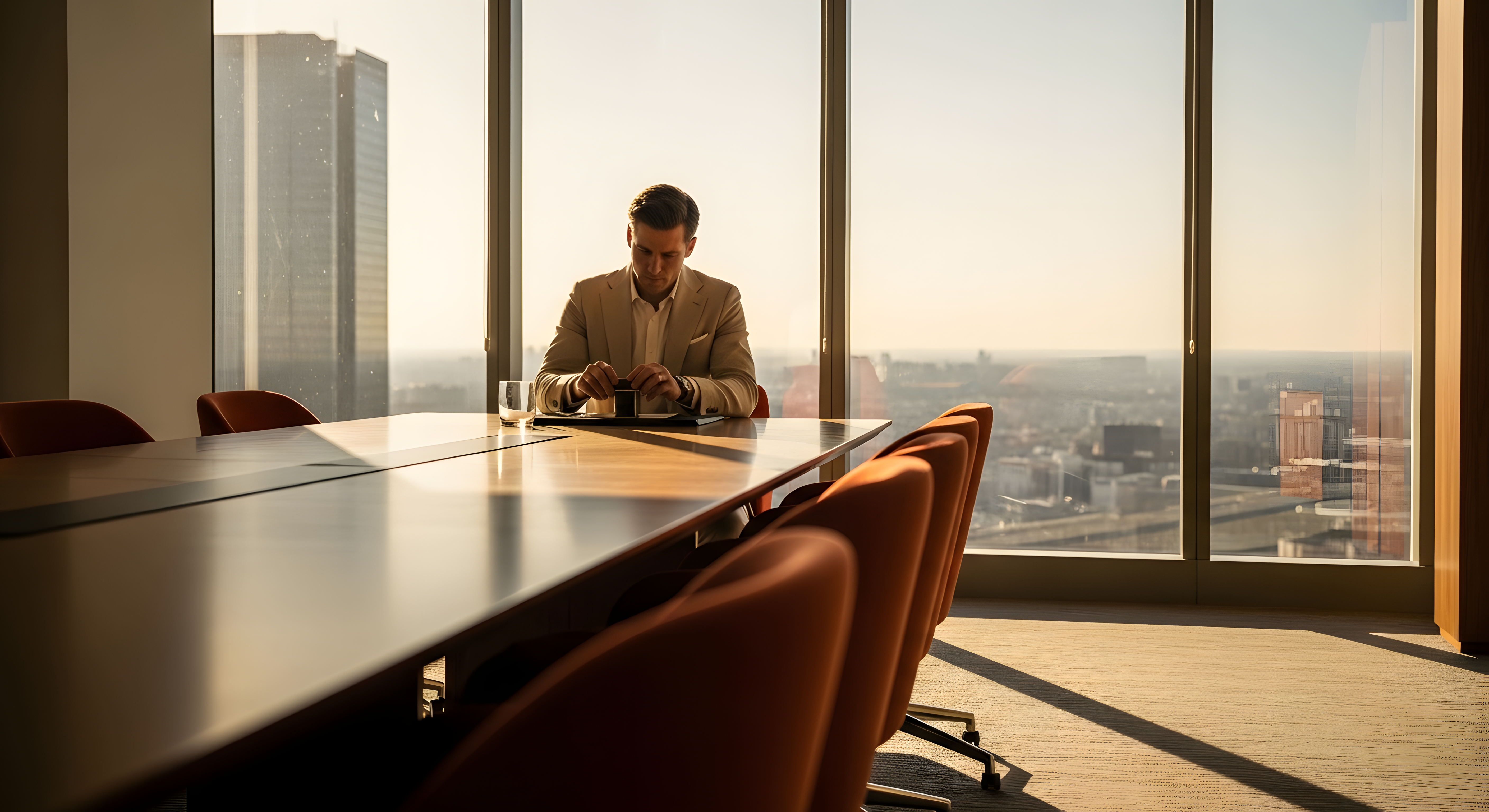 2026 QBP Corporate Man At Conference Table