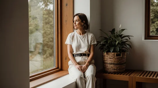 2026 QBP Nextgen Woman Sitting By Window